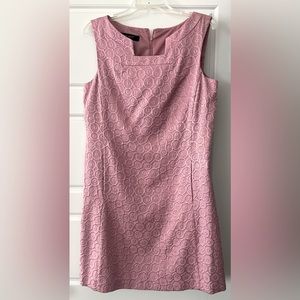 Nine West sleeveless pink dress size 12 with pockets. NEVER WORN.